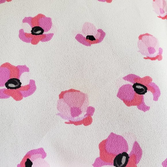 CABI Floating Poppies Tie Back Pink Halter Top M - Picture 8 of 10